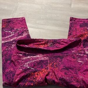 Champions Vibrant Pink and Purple Patterned Leggings